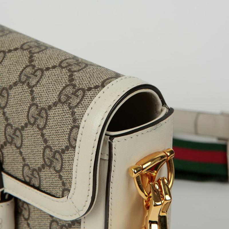 GUCCI Horsebit 1955 迷你肩斜背包 658574-5