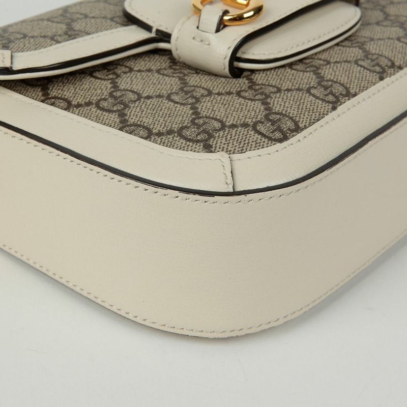 GUCCI Horsebit 1955 迷你肩斜背包 658574-10