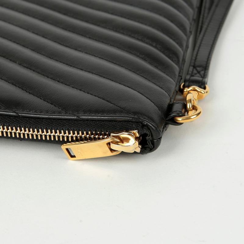 SAINT LAURENT Monogram 資料夾手拿包 440222-6