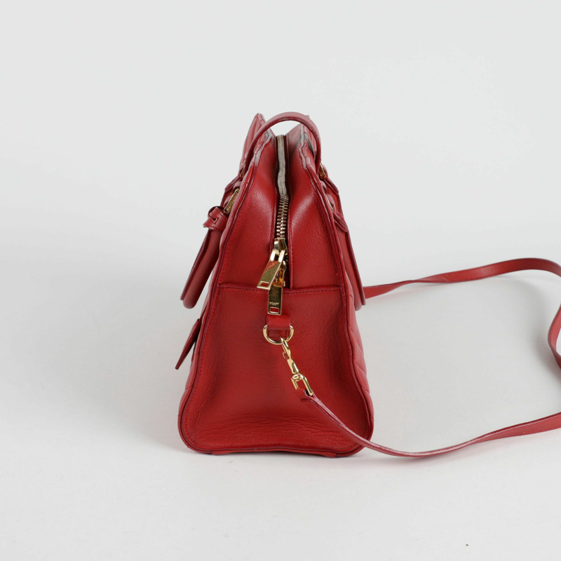 SAINT LAURENT Chevron Cabas 小號手提包-3