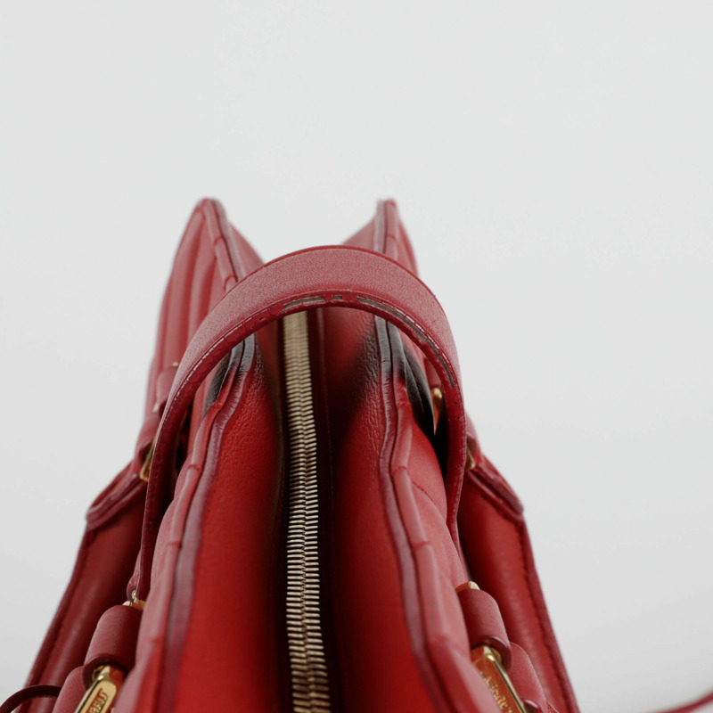 SAINT LAURENT Chevron Cabas 小號手提包-4