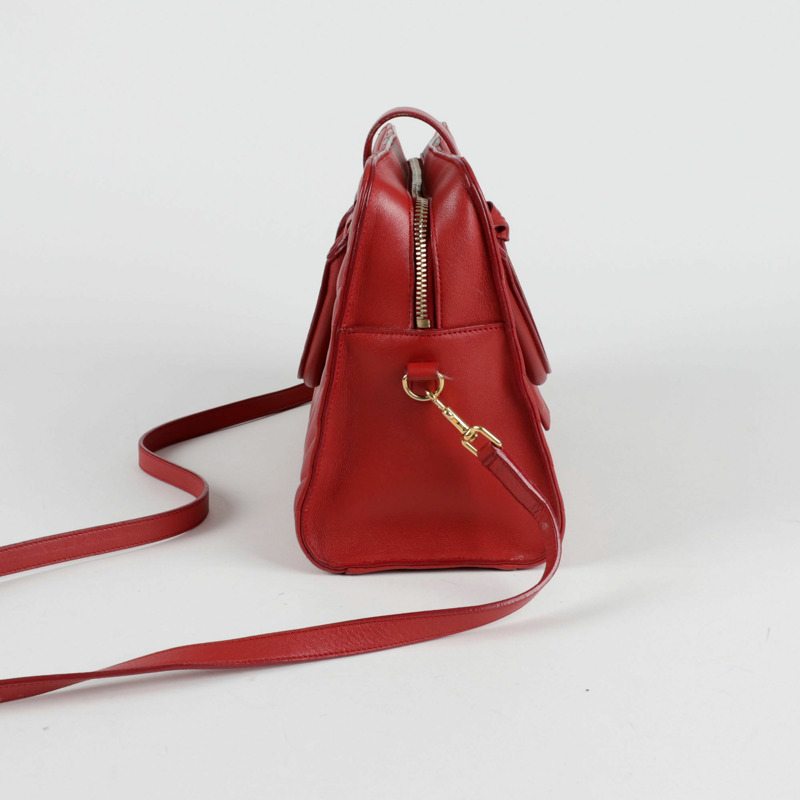 SAINT LAURENT Chevron Cabas 小號手提包-6