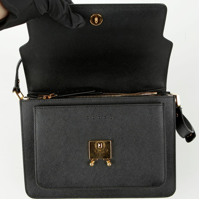MARNI SBMPN09NO1 Trunk 中型單肩斜背包-10