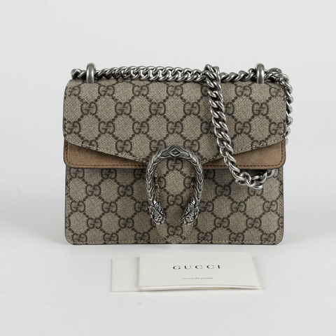 GUCCI Dionysus 迷你鏈條單肩斜背包