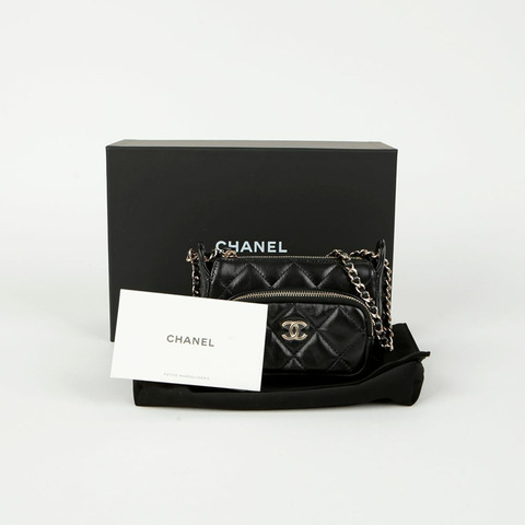 CHANEL 口袋迷你肩斜背包