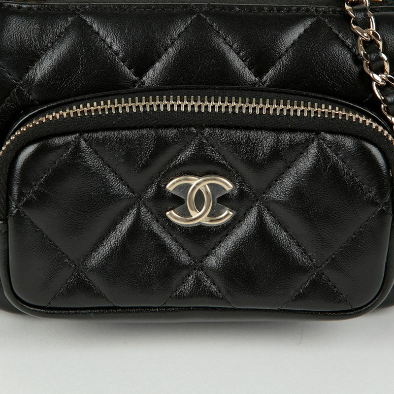 【包稅】CHANEL 迷你口袋肩斜背包-2