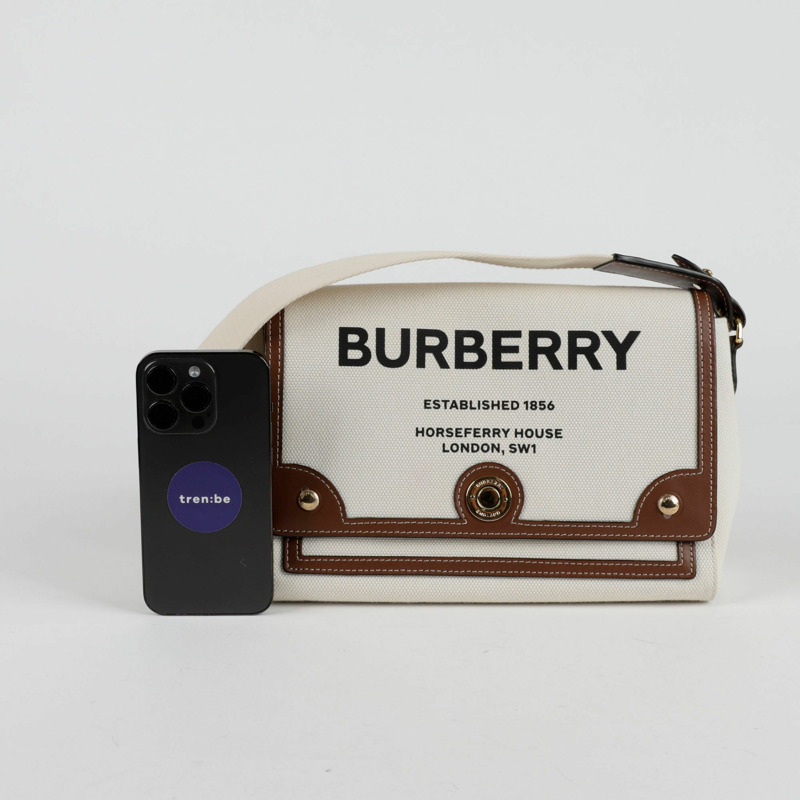 BURBERRY Note Hesperie 印花肩斜背包 8030249-9