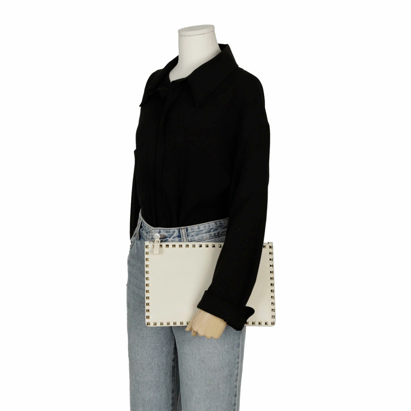 VALENTINO Rockstud 手拿包-10
