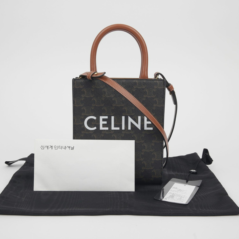 CELINE Vertical Cabas 迷你托特單肩包 194372BZK-0