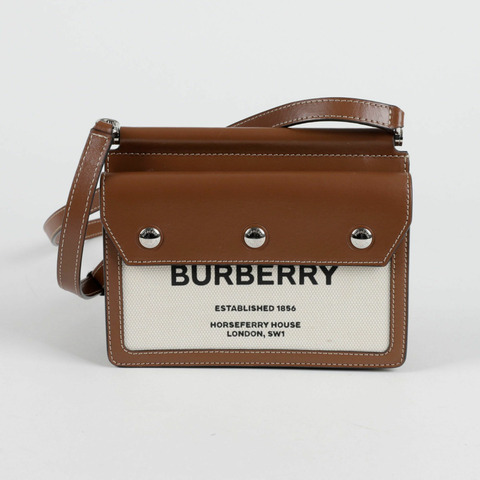 BURBERRY Hospri Title 口袋肩斜背包