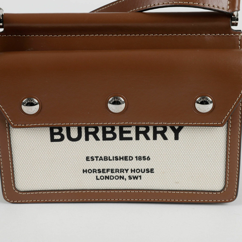 BURBERRY Hospri Title 口袋肩斜背包-1