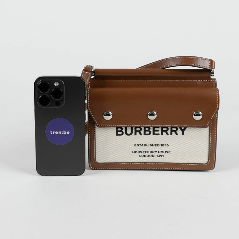 BURBERRY Hospri Title 口袋肩斜背包-6