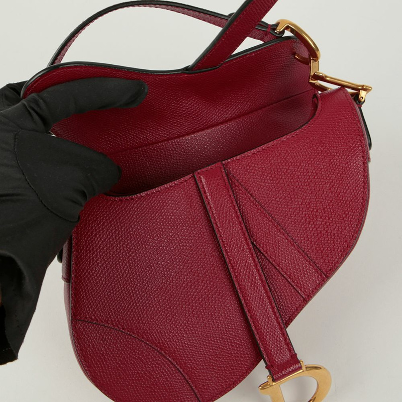 【包稅】DIOR M0447CWVG 馬鞍迷你手提單肩包-6