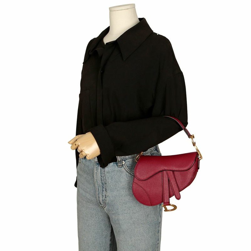 【包稅】DIOR M0447CWVG 馬鞍迷你手提單肩包-8