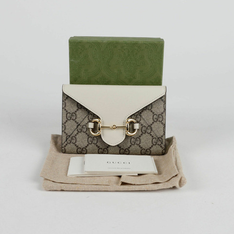 GUCCI Horsebit 1955 卡包錢包