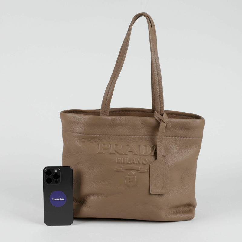 PRADA 單色手提包 1BG414-8