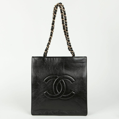 CHANEL CC Logo 購物手提單肩包