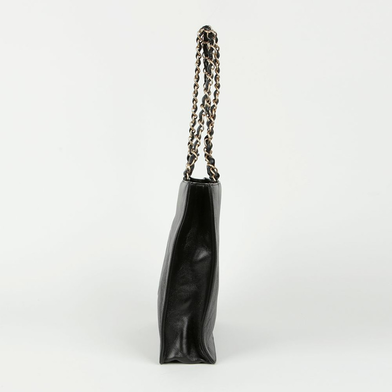 【包稅】CHANEL CC Logo 購物手提單肩包-4