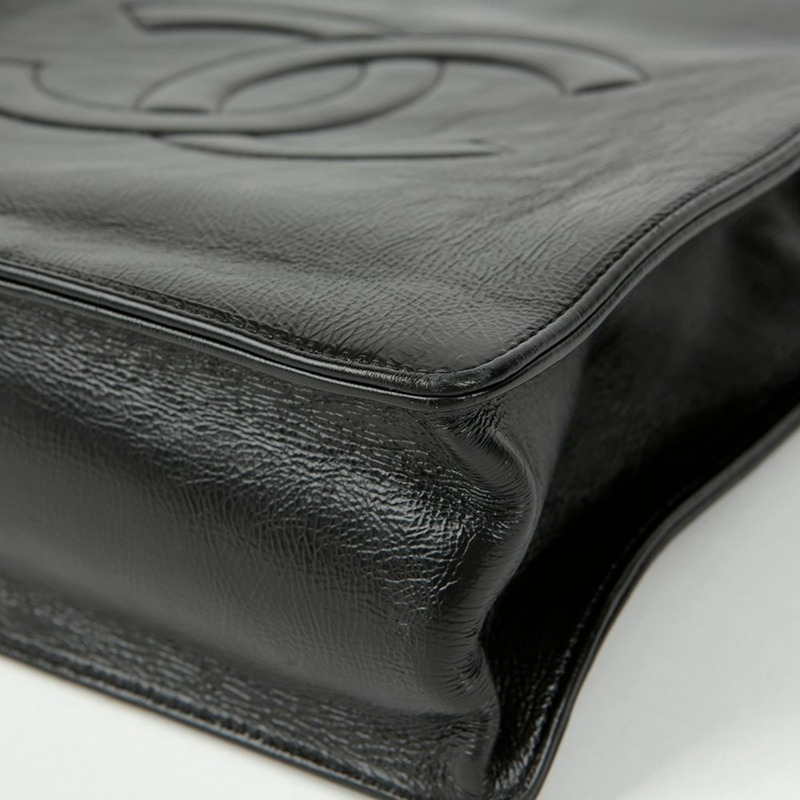 【包稅】CHANEL CC Logo 購物手提單肩包-6