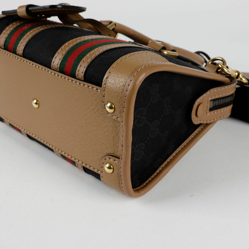 【包稅】GUCCI Ophidia Web 迷你手提單肩包-9