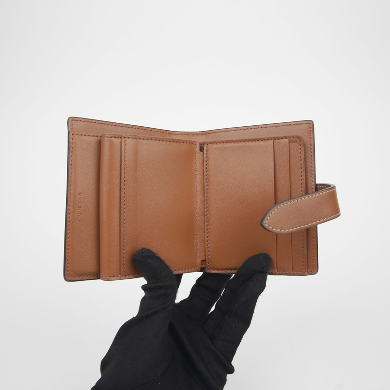 CELINE 10H262DB7 Triomphe 小號肩帶皮夾-7