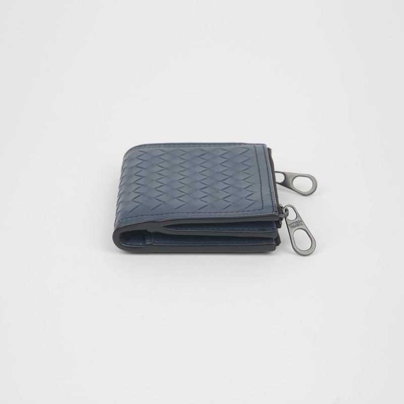BOTTEGA VENETA Intrecciato雙拉鍊錢包-4