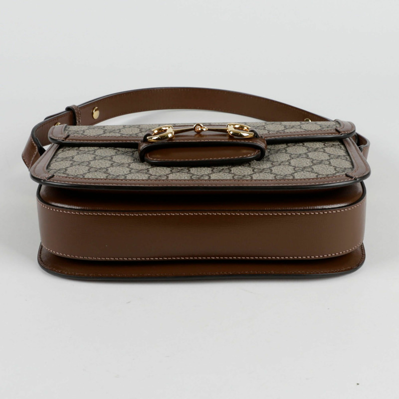 GUCCI Horsebit 1955 小號斜背包 602204-5