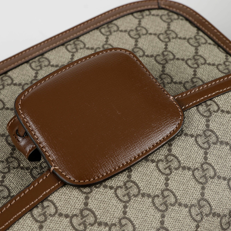 GUCCI Horsebit 1955 小號斜背包 602204-7