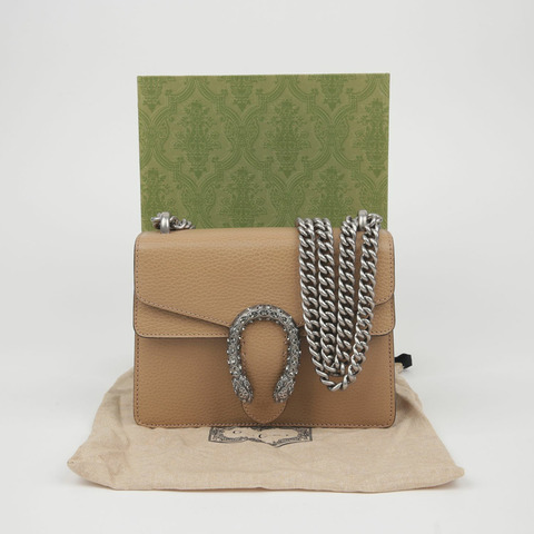 GUCCI Dionysus迷你鏈條單肩斜背包 421970