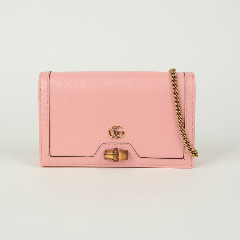 GUCCI Diana Bamboo 迷你肩斜背包-1