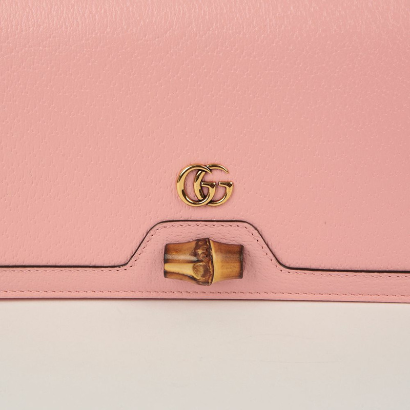 GUCCI Diana Bamboo 迷你肩斜背包-2