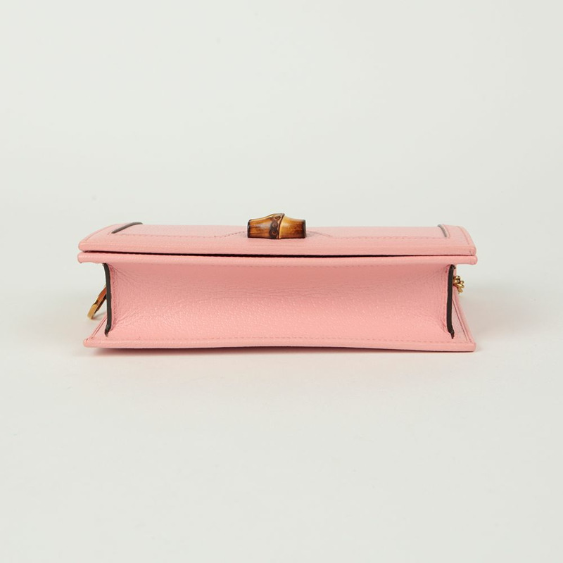 【包稅】GUCCI 戴安娜竹節迷你肩斜背包-5