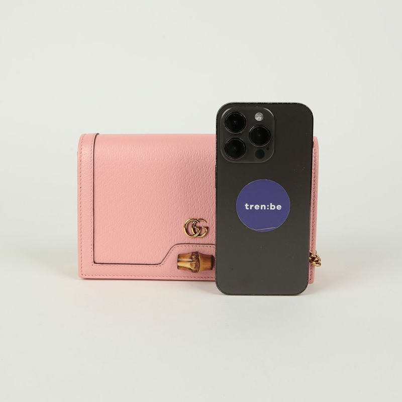 【包稅】GUCCI 戴安娜竹節迷你肩斜背包-6