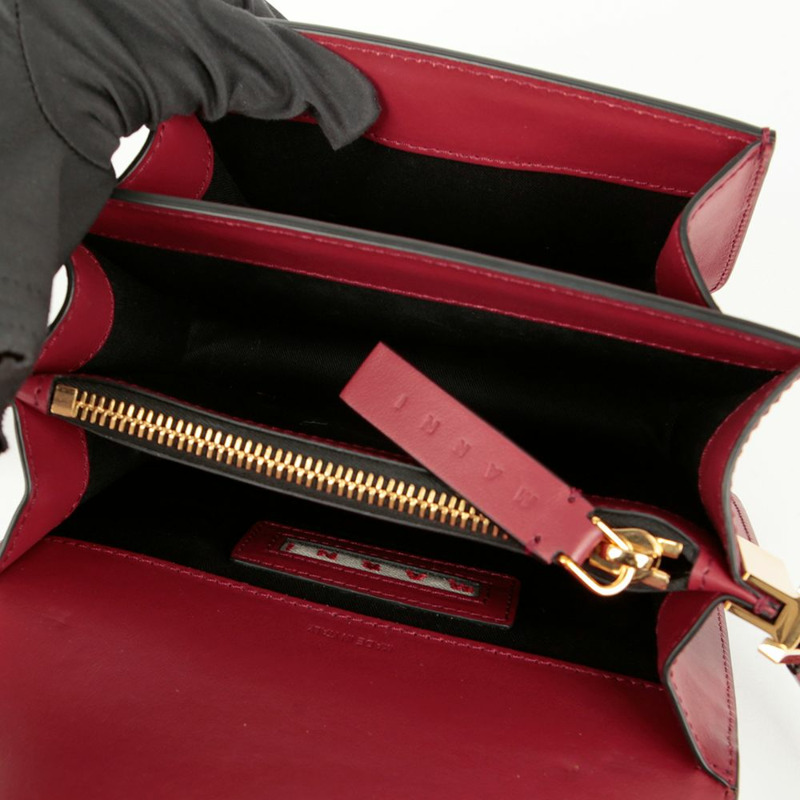 MARNI SBMPS01NO1 Trunk 迷你肩斜背包-9