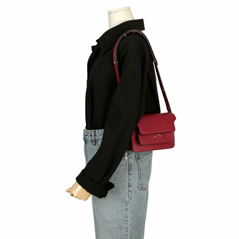 MARNI SBMPS01NO1 Trunk 迷你肩斜背包-10