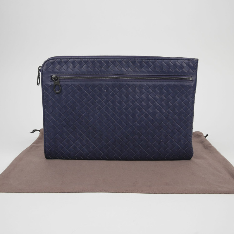 BOTTEGA VENETA Intrecciato 文件手拿包-0
