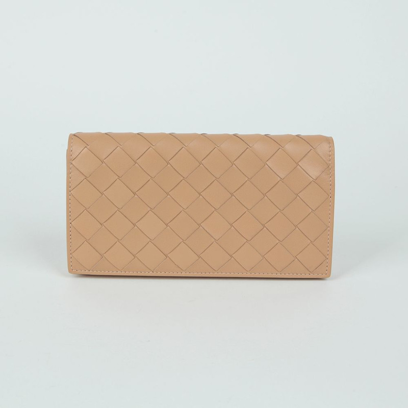 BOTTEGA VENETA 編織長皮夾-1