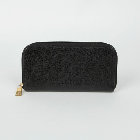 CHANEL Caviar Skin 永恆長版皮夾