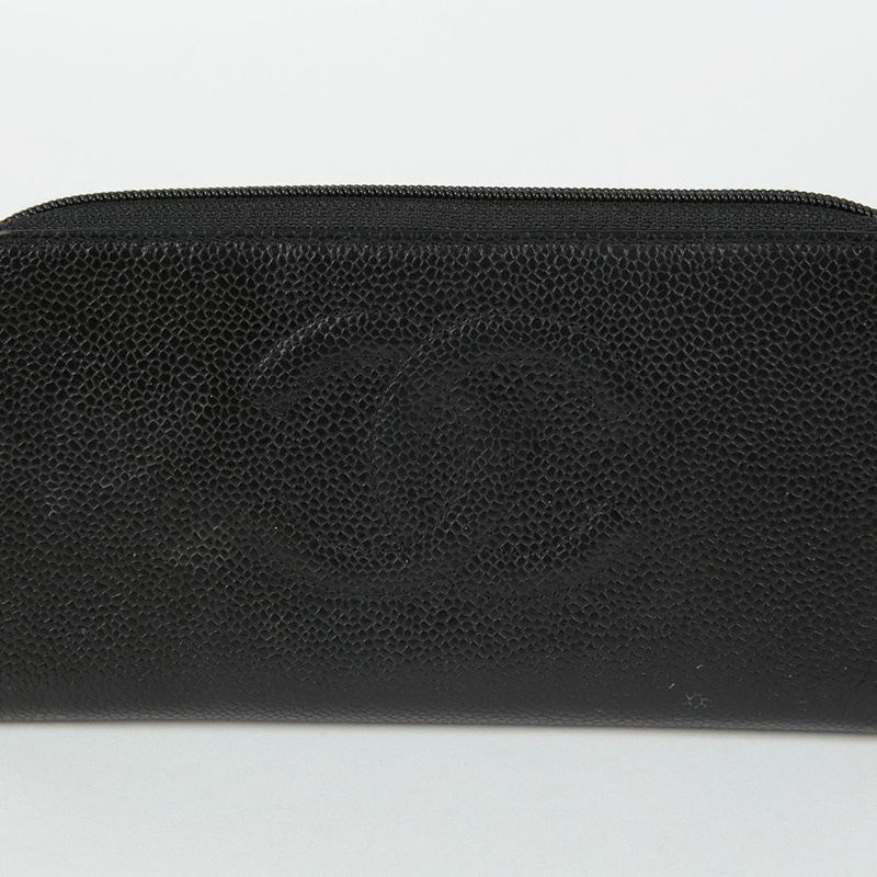 CHANEL Caviar Skin 永恆長版皮夾-1