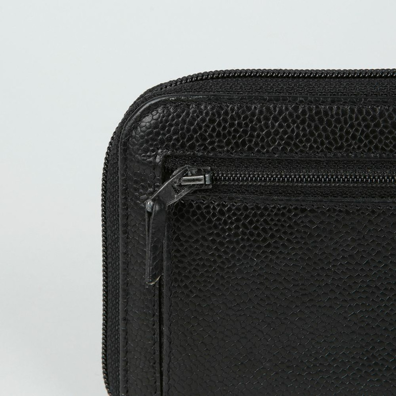 CHANEL Caviar Skin 永恆長版皮夾-3