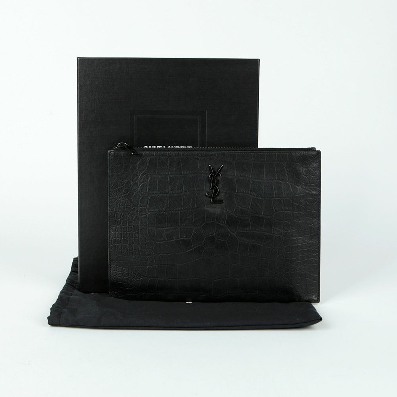 SAINT LAURENT Monogram 平板電腦袋 453249-0