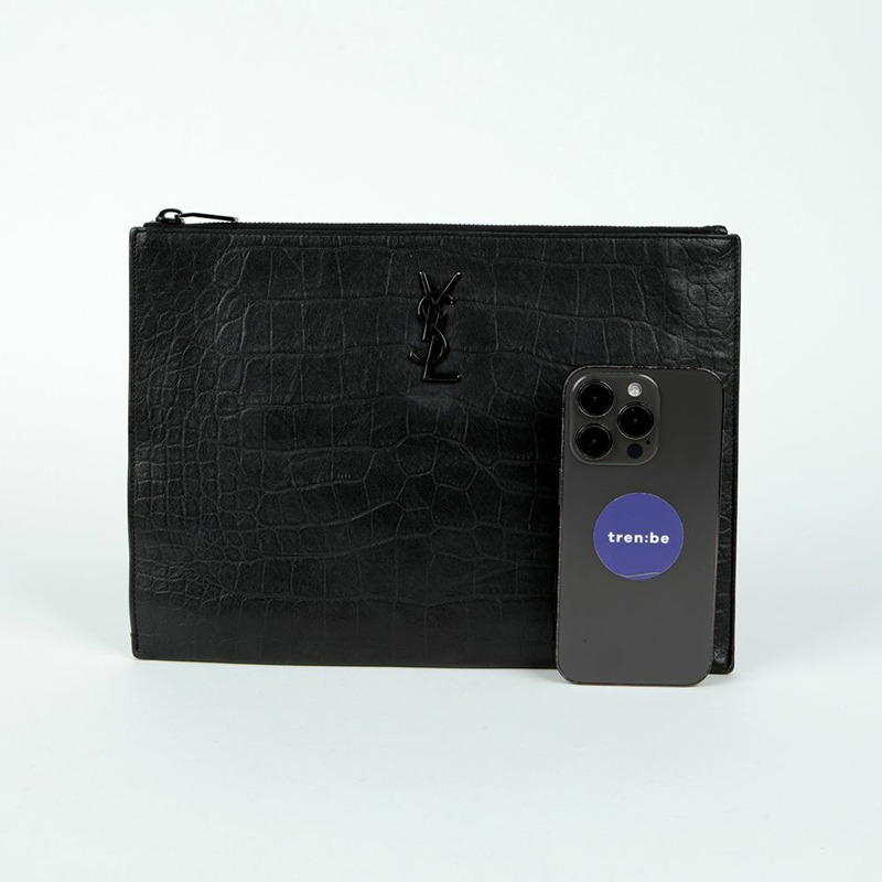SAINT LAURENT Monogram 平板電腦袋 453249-10
