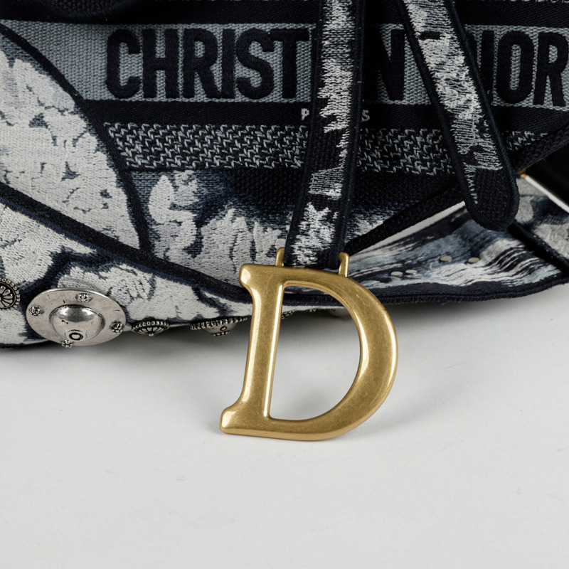 【包稅】DIOR 馬鞍迷你肩斜背包-2