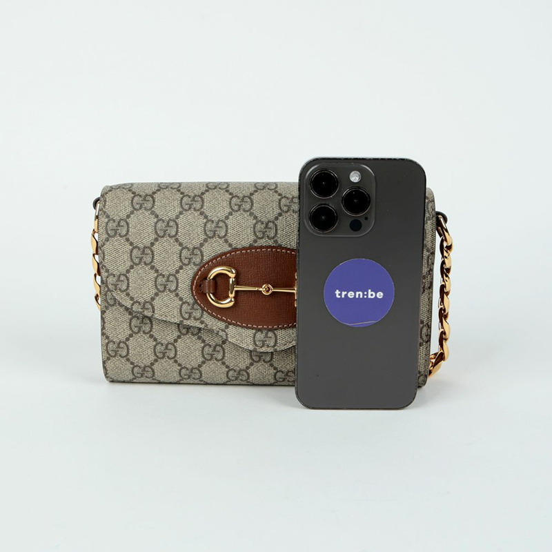 GUCCI Horsebit 1955 迷你肩斜背包 724713-6