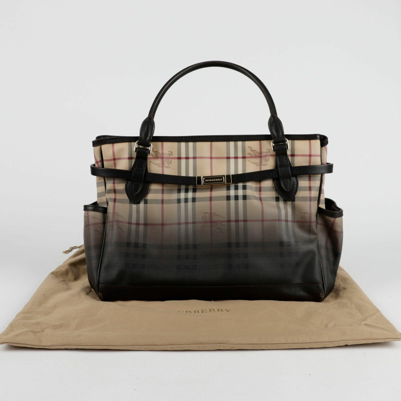 BURBERRY 漸層色托特單肩包-0