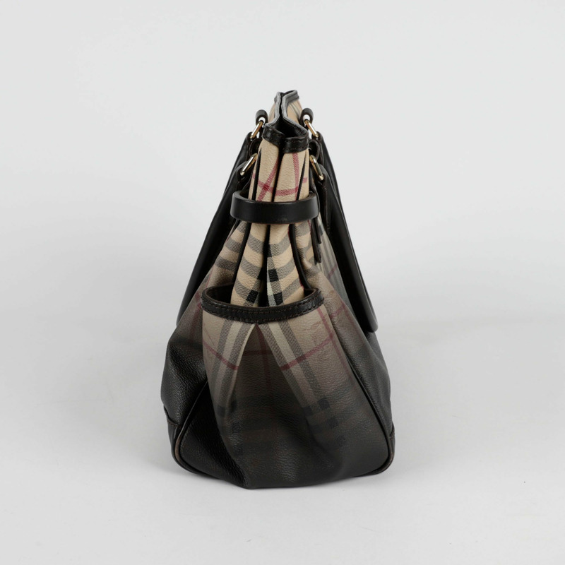 BURBERRY 漸層色托特單肩包-7