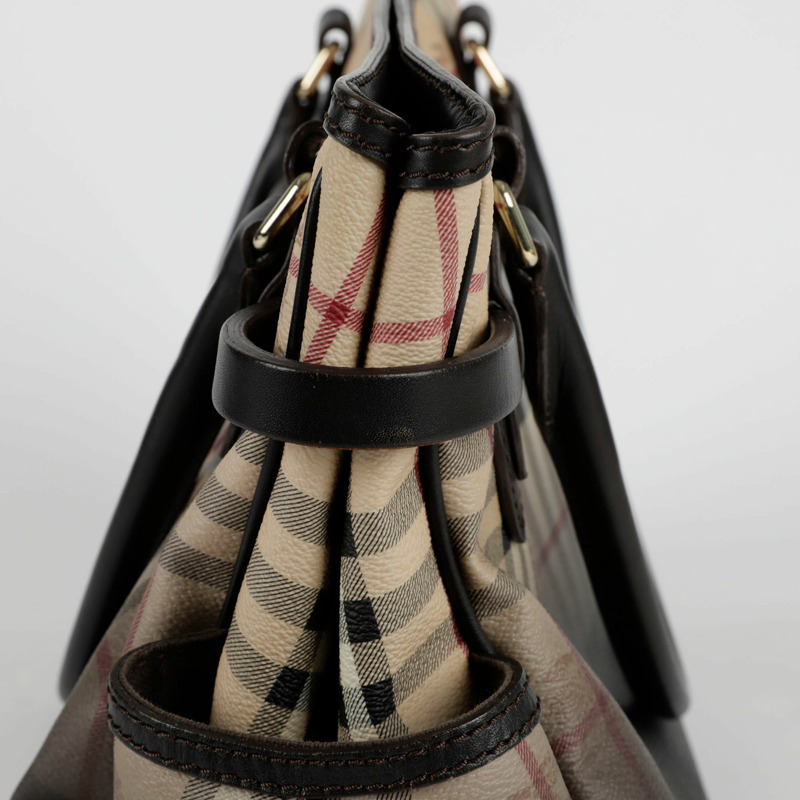 BURBERRY 漸層色托特單肩包-8