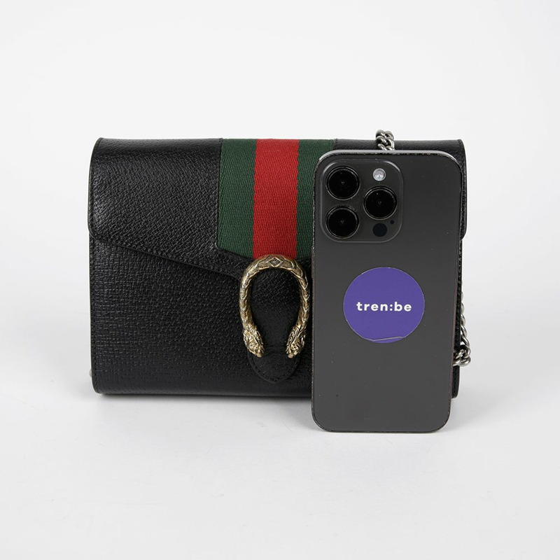GUCCI 狄俄尼索斯鏈條單肩斜背包-6