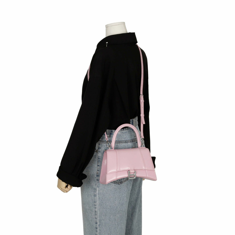 BALENCIAGA Hourglass 小號托特單肩包 593546-8