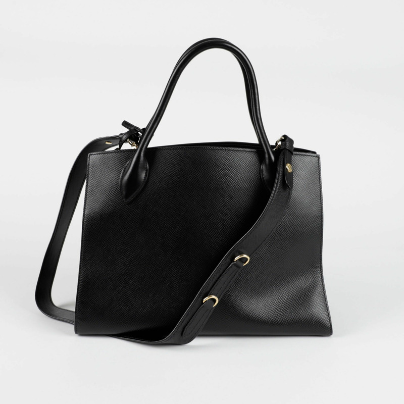 PRADA 單色托特肩背包-4